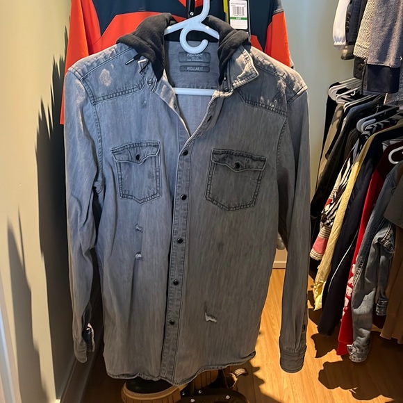 Primark denim hoodie medium - Picture 1 of 4